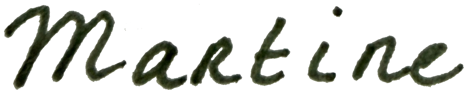 Martine signature